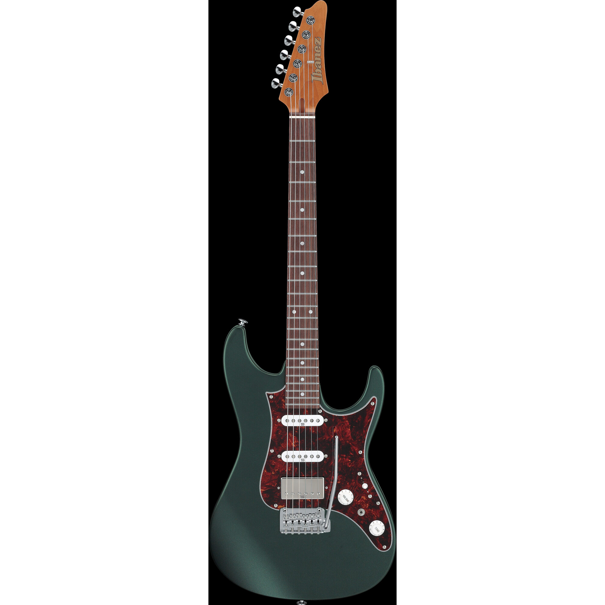 Ibanez AZ2204N-VGF - Prestige AZ - Electric Guitar - Ivy Green Metallic Flat - Image 5