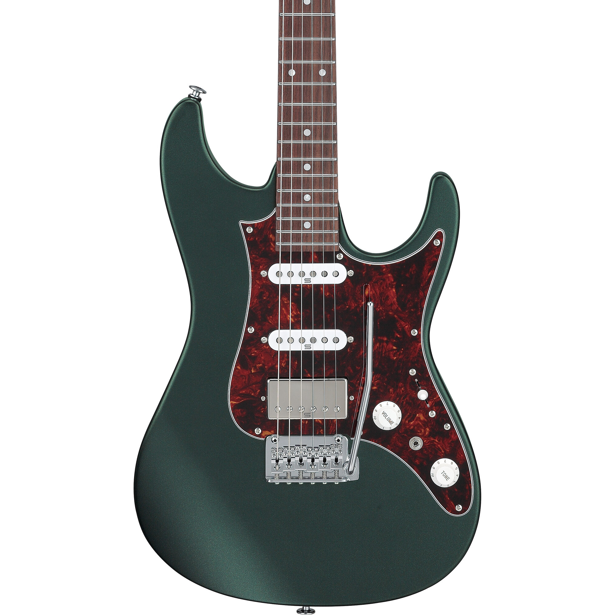 Ibanez AZ2204N-VGF - Prestige AZ - Electric Guitar - Ivy Green Metallic Flat - Image 4
