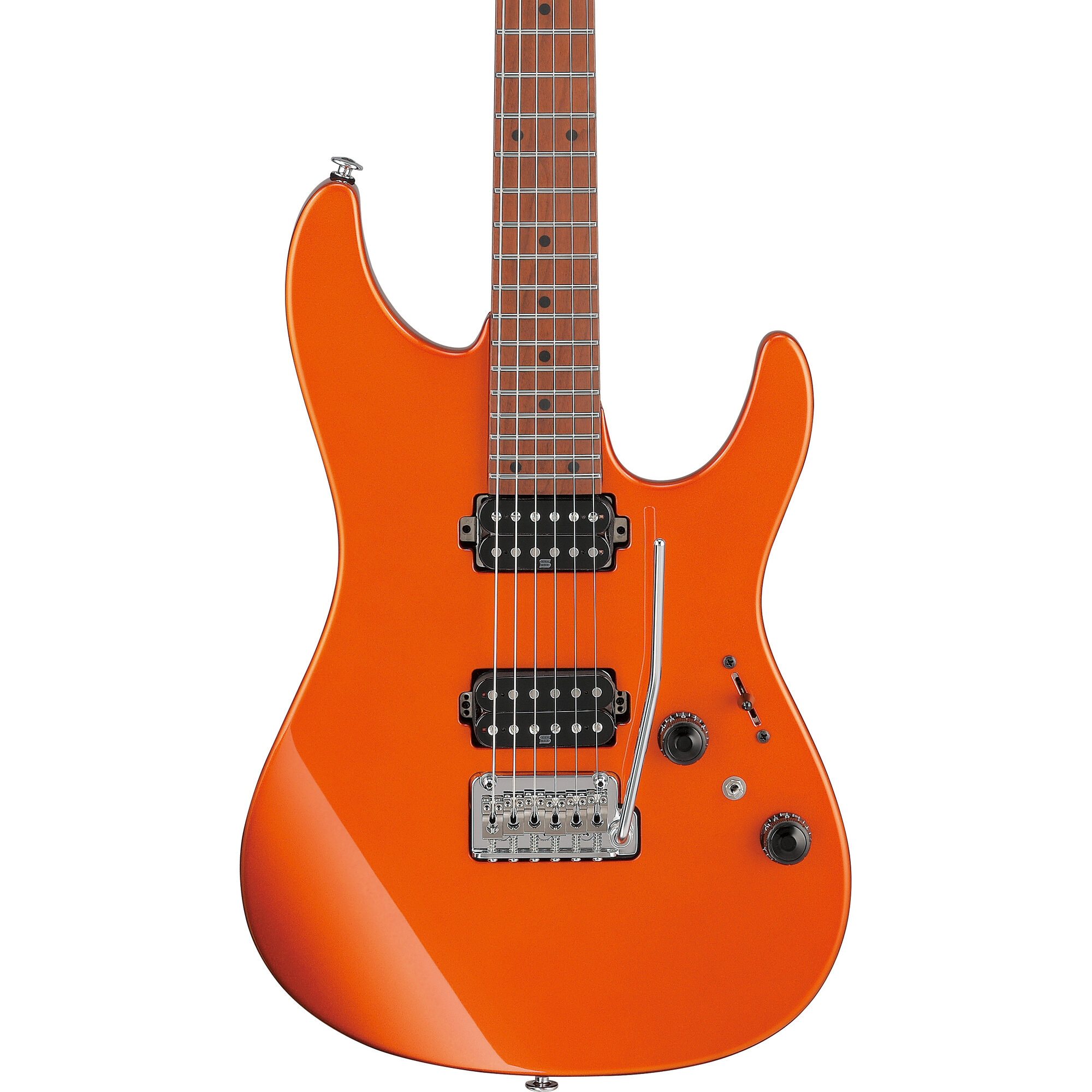 Ibanez AZ2402-ROM Prestige Series Electric Guitar - Roadster Orange Metallic - Image 5