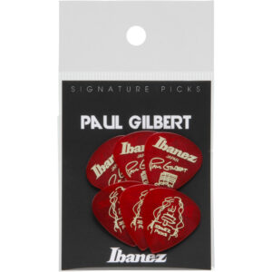 Ibanez B1000PG-CA - Paul Gilbert Signature Guitar Picks 1.00mm (6 Pack) - Candy Apple