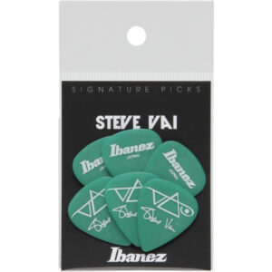 Ibanez B1000SV-GR - Steve Vai Signature Guitar Picks 1.00mm (6 Pack) - Green