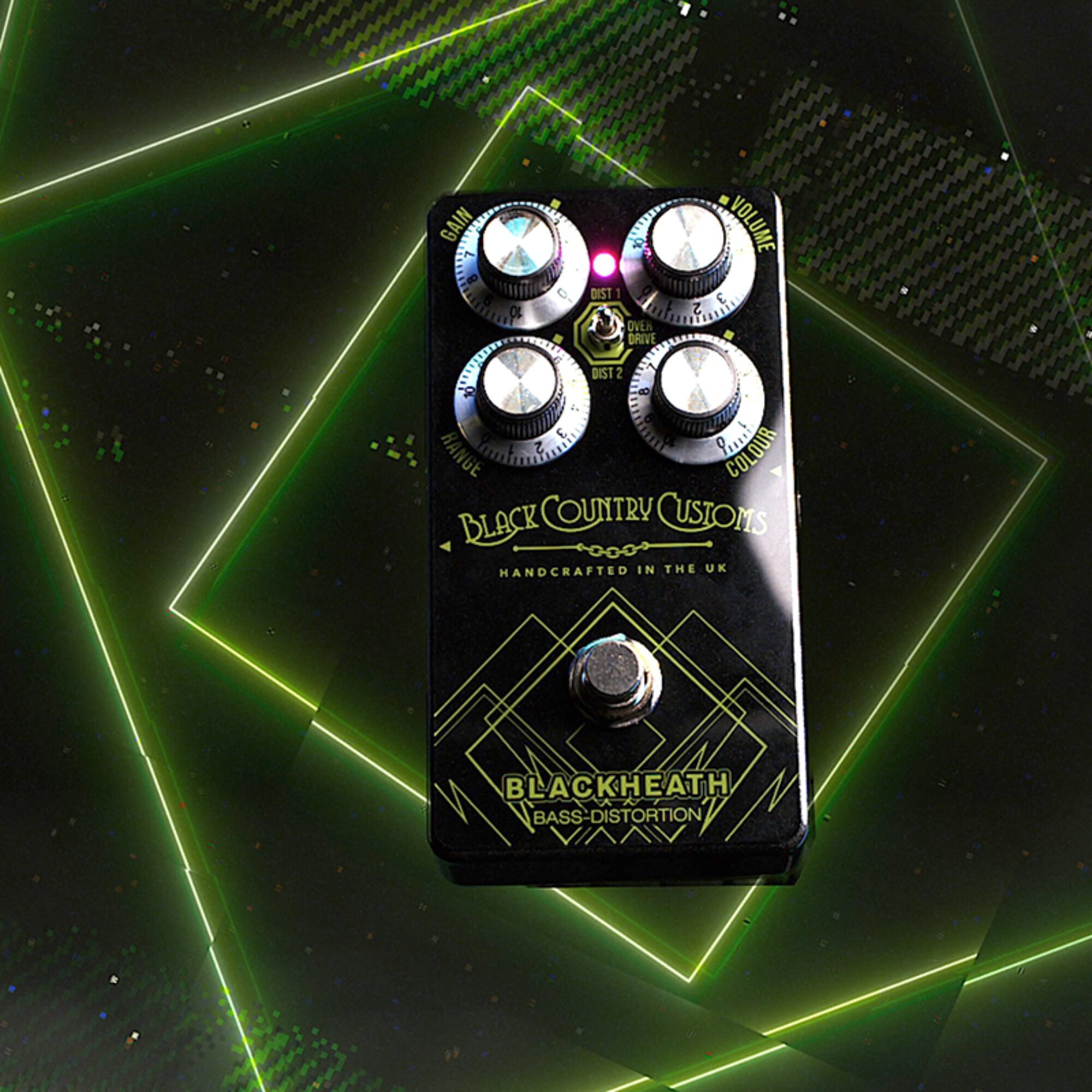 Laney Black Country Customs Blackheath Bass Distortion Pedal - Image 6