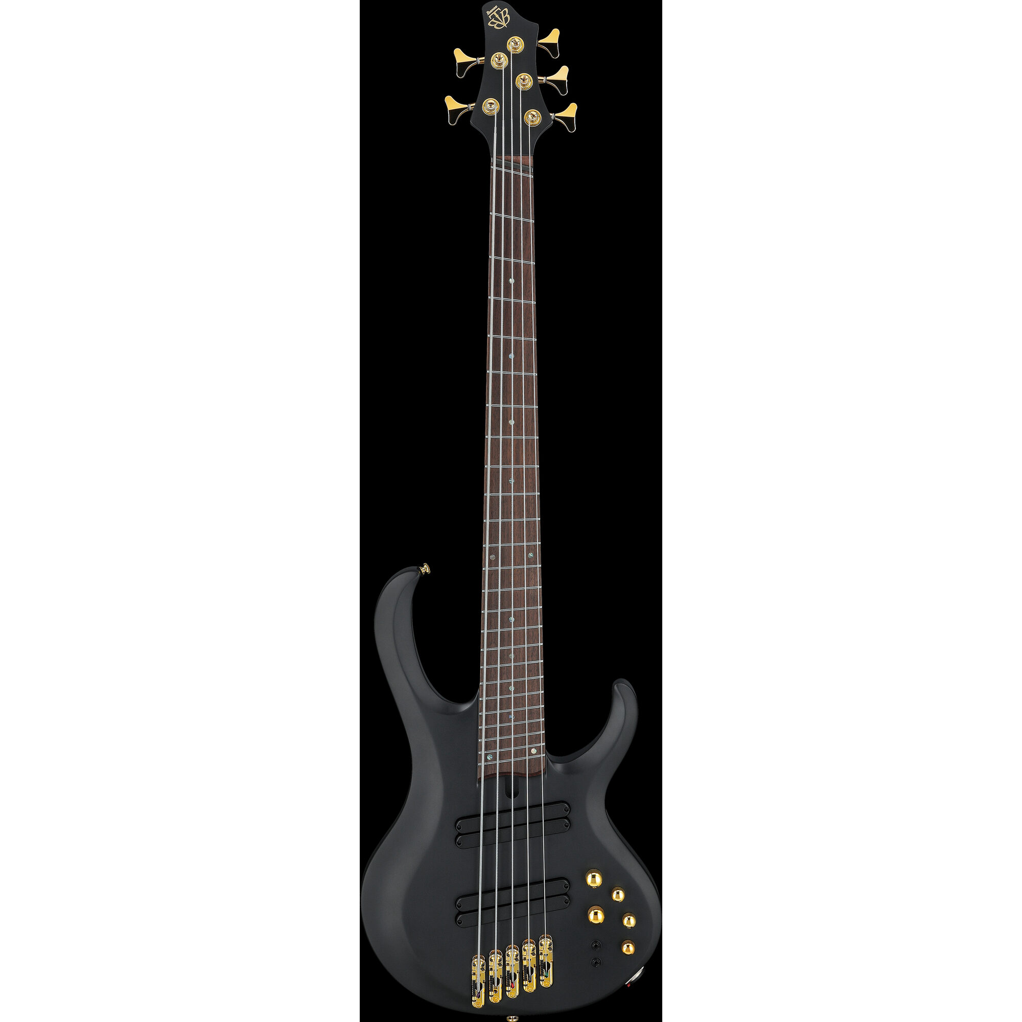 Ibanez BTB605LM-BKF Bass Workshop 5-String Multiscale Bass - Black Flat - Image 7