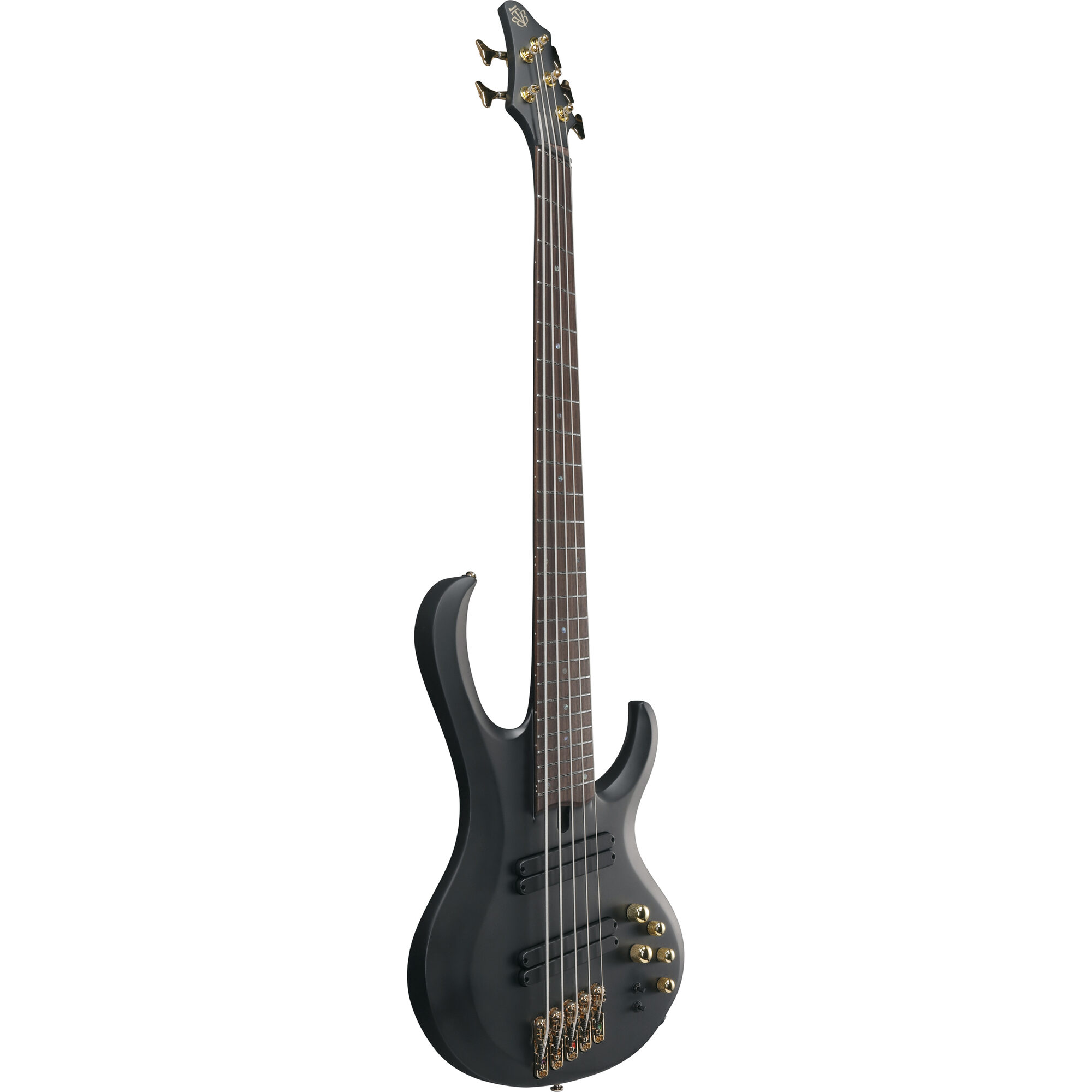 Ibanez BTB605LM-BKF Bass Workshop 5-String Multiscale Bass - Black Flat - Image 4