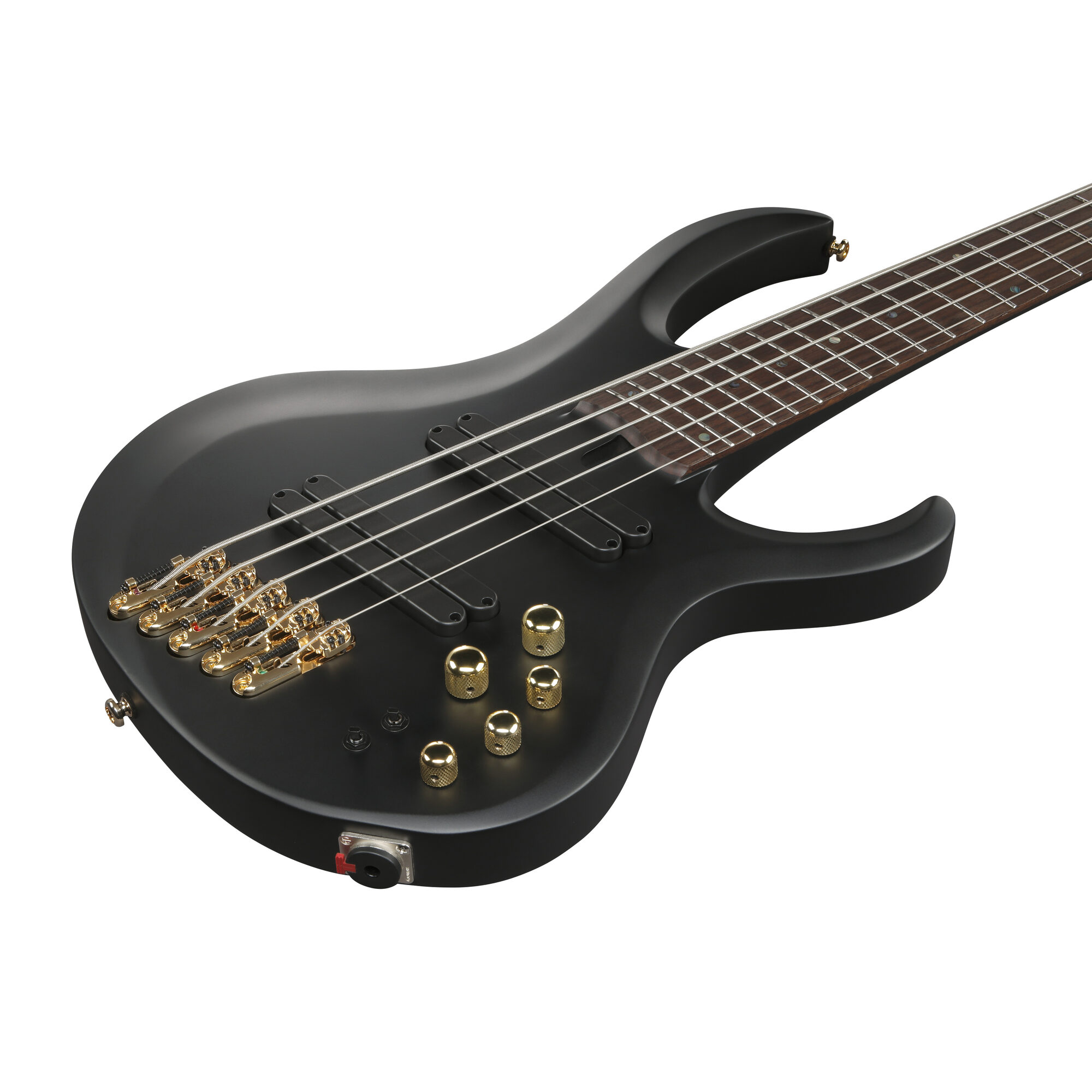Ibanez BTB605LM-BKF Bass Workshop 5-String Multiscale Bass - Black Flat - Image 8