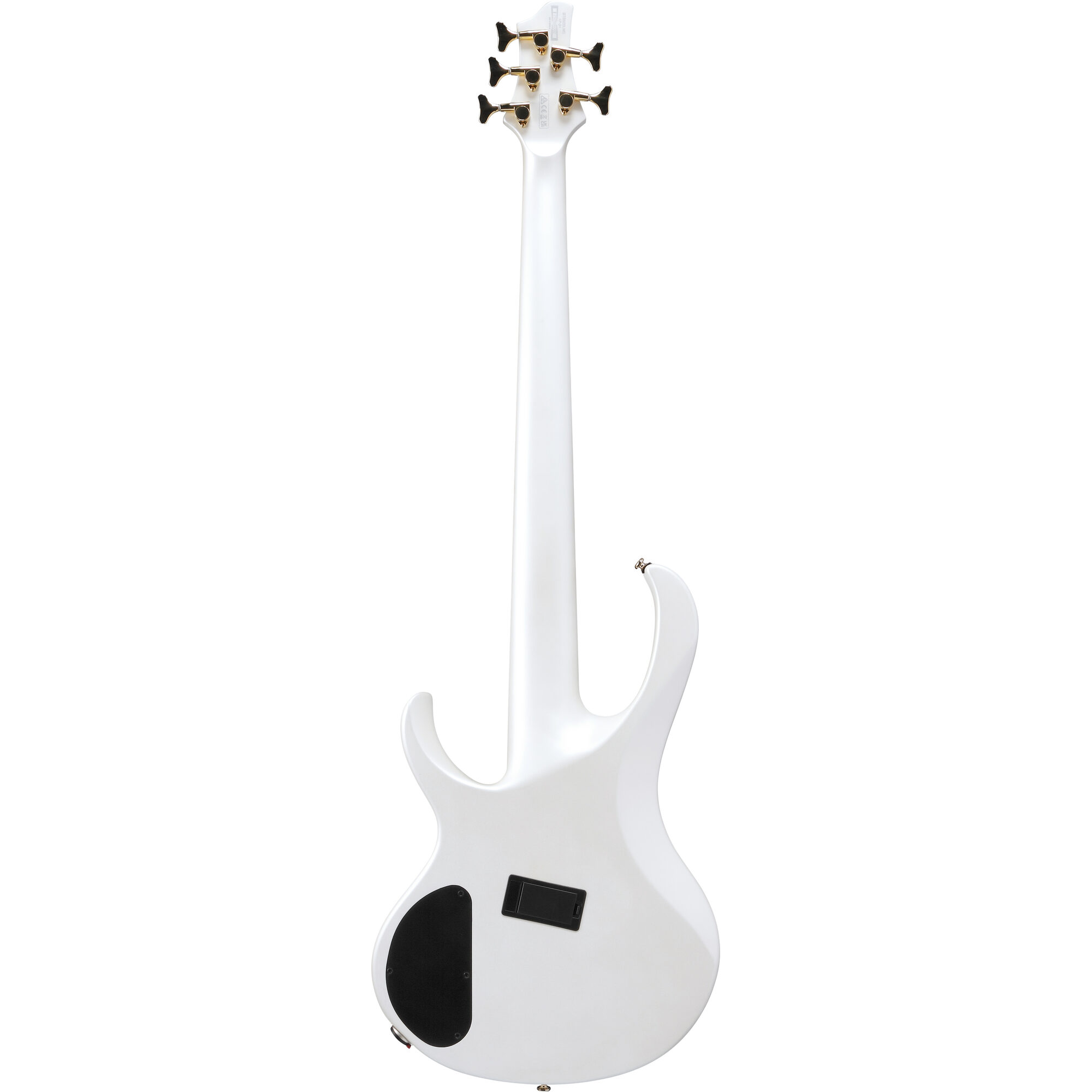 Ibanez BTB605MLM-PWM Bass Workshop 5-String Multiscale Bass - Pearl White Flat - Image 2