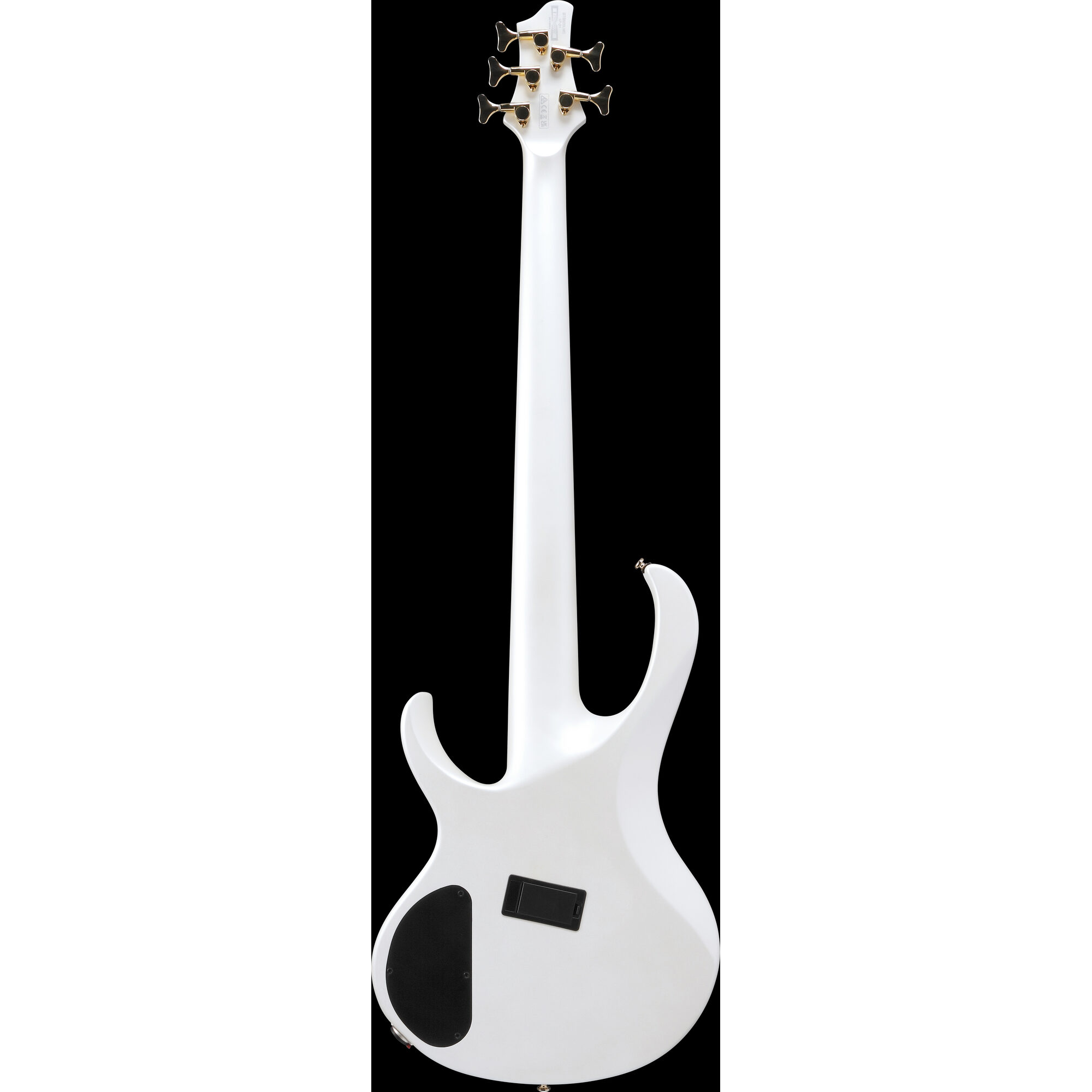 Ibanez BTB605MLM-PWM Bass Workshop 5-String Multiscale Bass - Pearl White Flat - Image 3