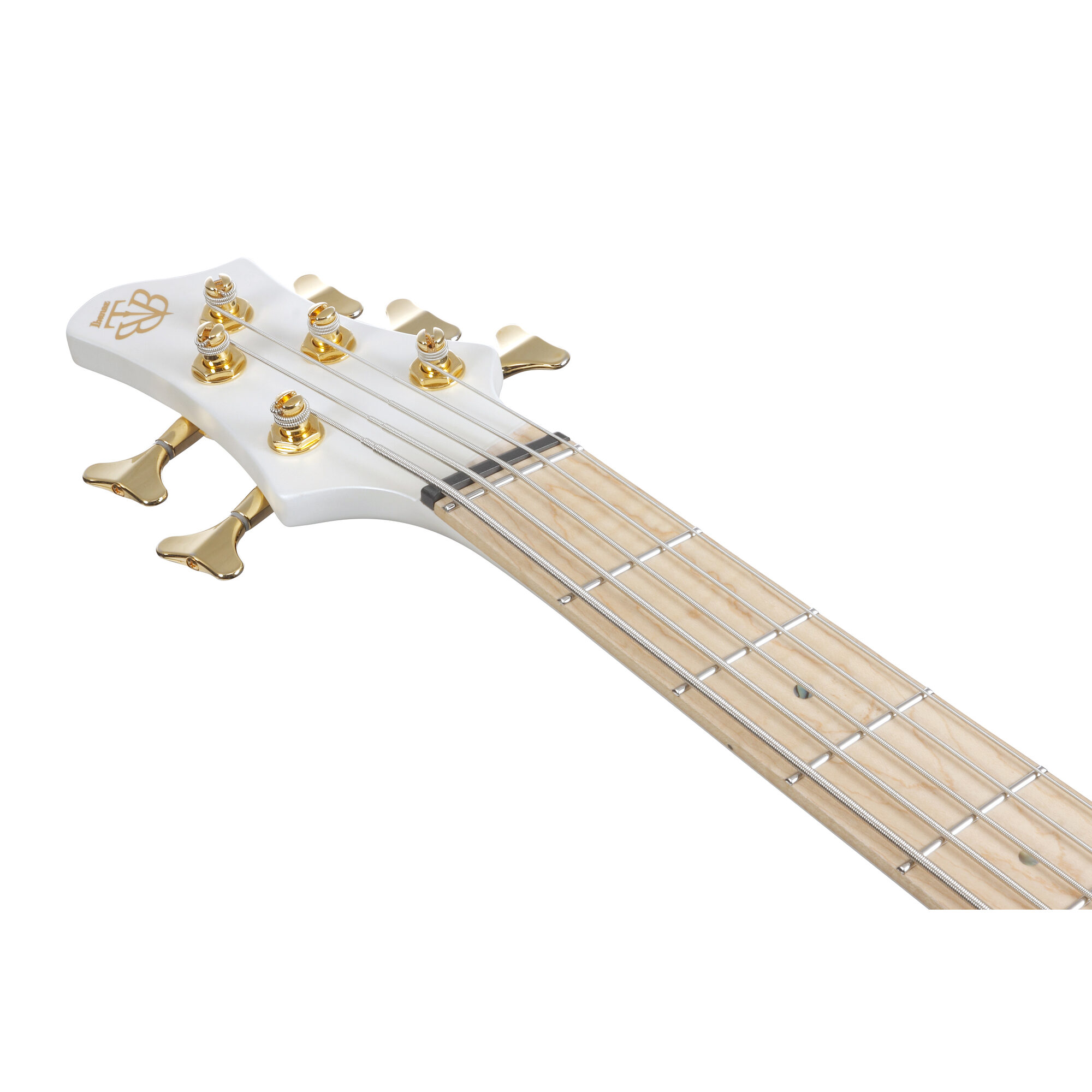 Ibanez BTB605MLM-PWM Bass Workshop 5-String Multiscale Bass - Pearl White Flat - Image 10