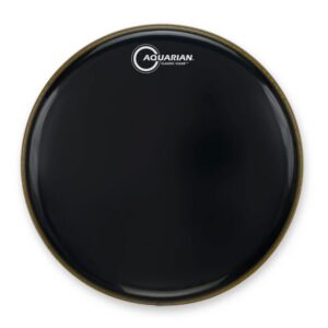Aquarian CC14BK - Classic Clear 14" Drumhead - Black