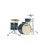 TAMA CL32RZS-BAB Superstar Classic 3-Piece Shell Pack with 22" Bass Drum - Blue Lacquer Burst
