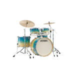 TAMA CL52KRS-PCLP Superstar Classic 5-Piece Shell Pack with 22" Bass Drum - Caribbean Lacebark Pine Fade