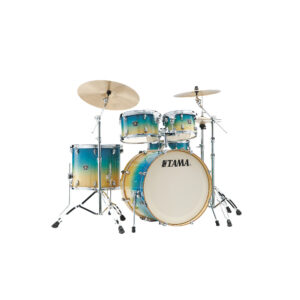 TAMA CL52KRS-PCLP Superstar Classic 5-Piece Shell Pack with 22" Bass Drum - Caribbean Lacebark Pine Fade