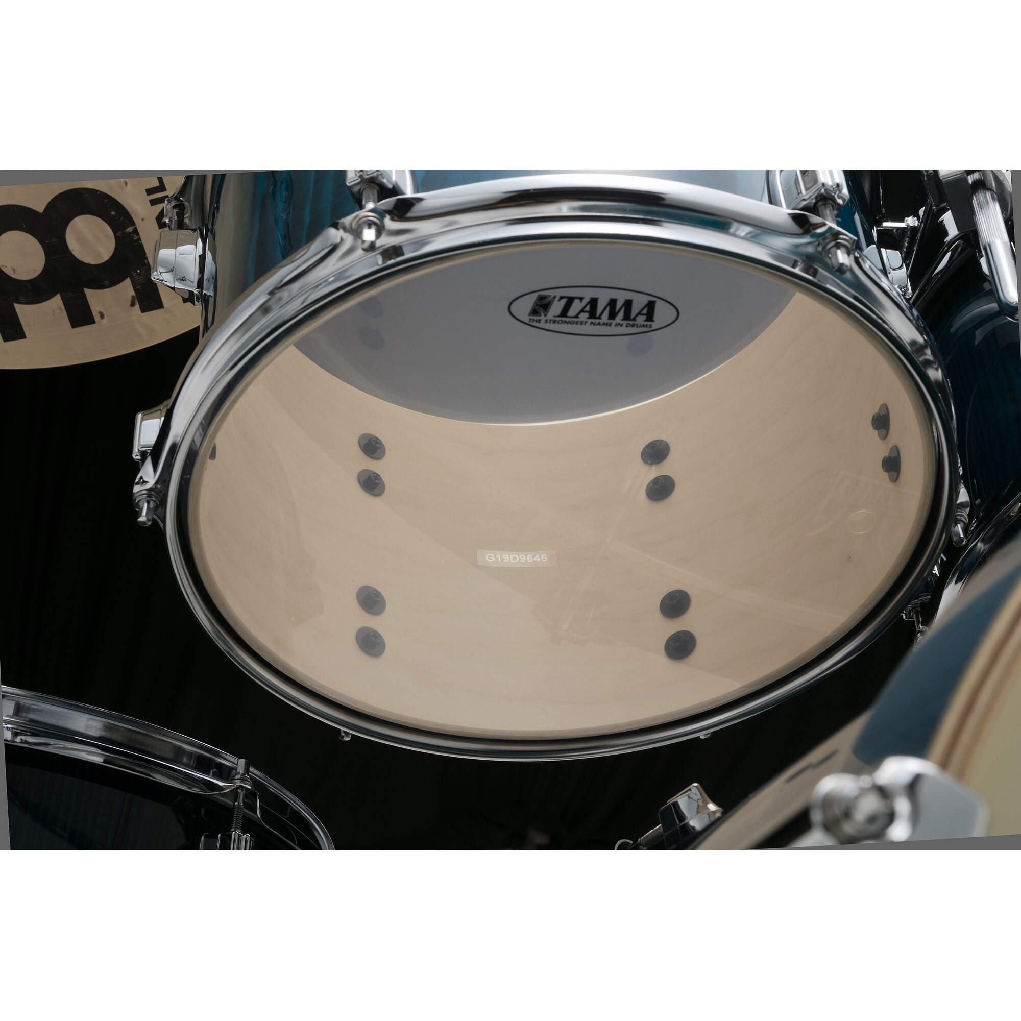 TAMA CL52KRS-PGHP Superstar Classic 5-Piece Shell Pack with 22" Bass Drum - Sapphire Lacebark Pine - Image 3