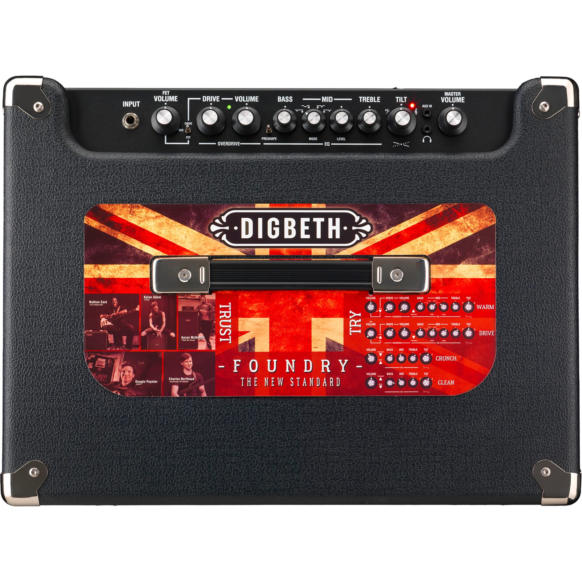 Laney Digbeth Foundry DBF200 200W 1x15 Bass Combo - Image 10