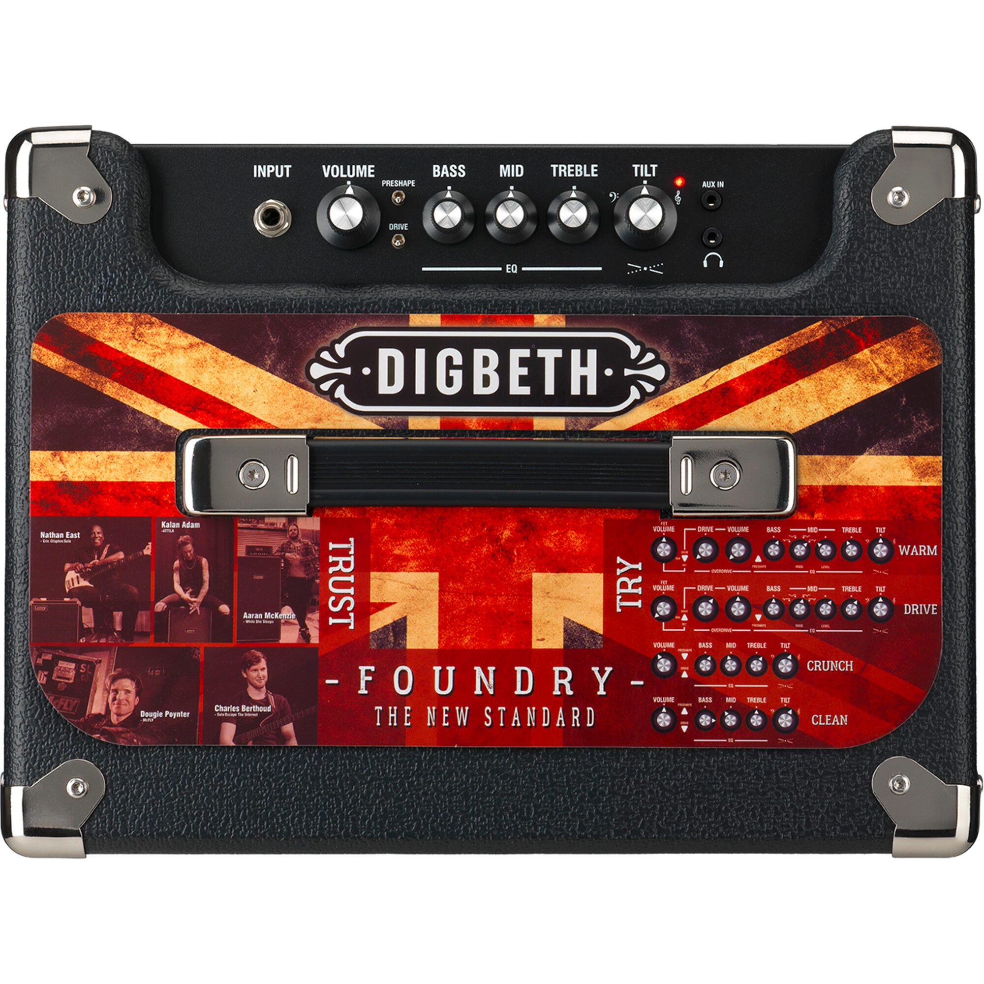 Laney Digbeth Foundry DBF30 30W 1x8 Bass Combo - Image 9