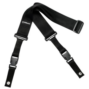 DiMarzio® ClipLock® Quick Release Guitar Strap, 2" Nylon, Short Length, Black
