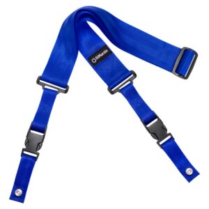 DiMarzio® ClipLock® Quick Release Guitar Strap, 2" Nylon, Standard Length, Blue