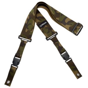 DiMarzio® ClipLock® Quick Release Guitar Strap, 2" Cordura®, Standard Length, Camo