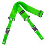 DiMarzio® ClipLock® Quick Release Guitar Strap, 2" Nylon, Short Length, Neon Green