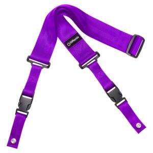 DiMarzio® ClipLock® Quick Release Guitar Strap, 2" Nylon, Short Length, Purple