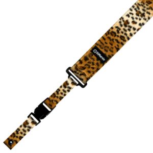DiMarzio® ClipLock® Quick Release Guitar Strap, 2", Standard Length, Cheetah Pattern