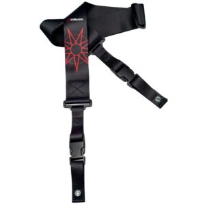 DiMarzio® ClipLock® Jim Root #4, Quick Release Guitar Strap, 2", Black