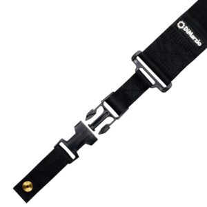 DiMarzio® ClipLock® Elastic Quick Release Guitar Strap, 2", Black