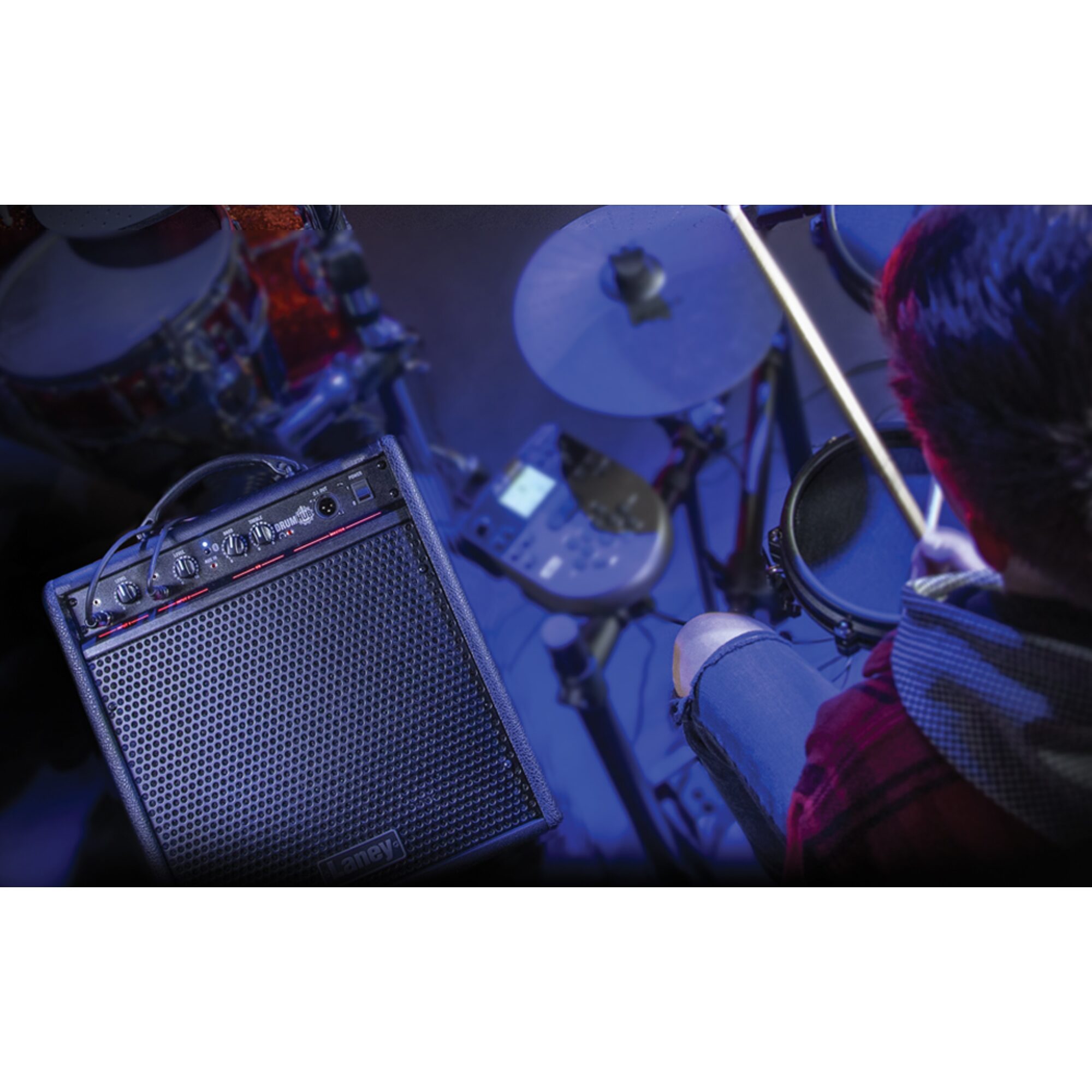 Laney Drumhub DH80 80W Bluetooth Electronic Drum Monitor - Image 5