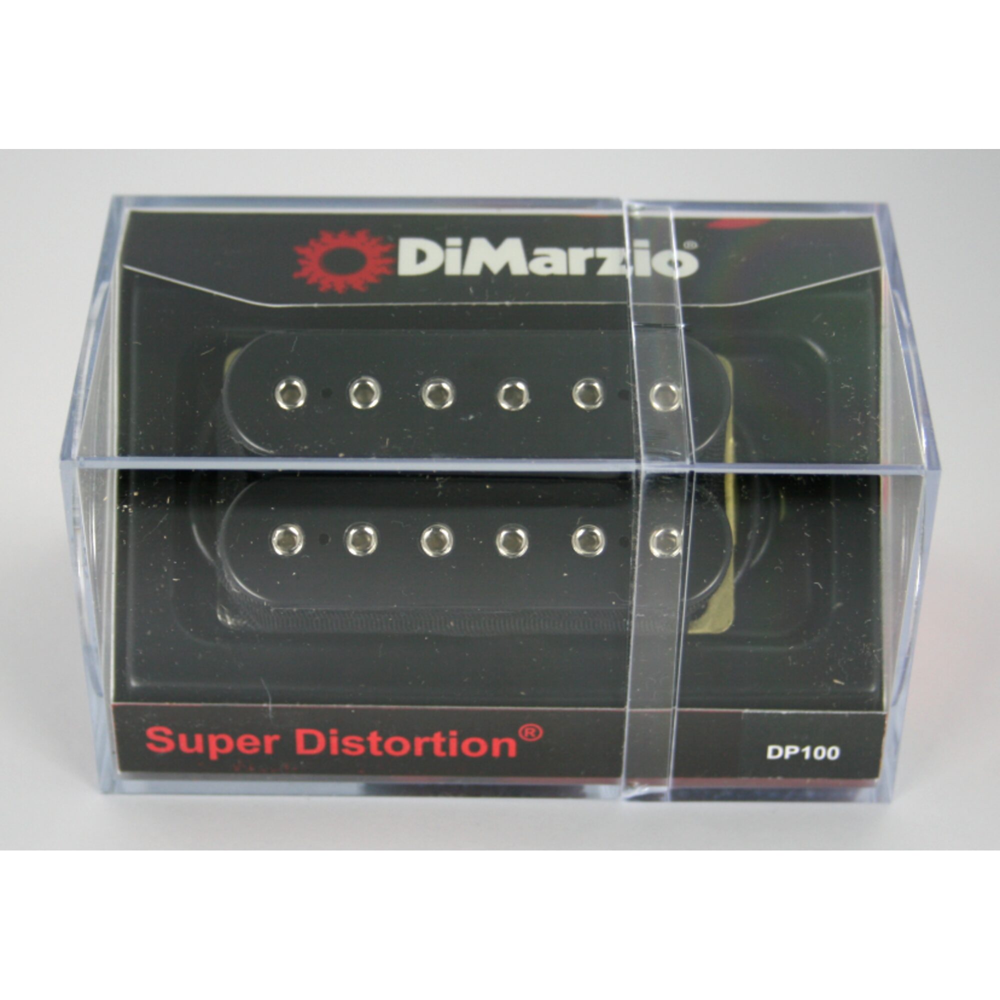 DiMarzio® Super Distortion® Humbucker Pickup, Standard Spaced, Black/Cream - Image 2