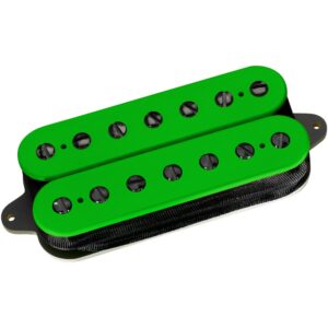 DiMarzio® Dreamcatcher 7™ Bridge Pickup, Green + Black Poles