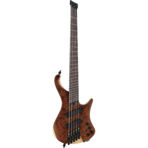 Ibanez EHB1265MS-NML - Bass Workshop EHB Headless Multi-Scale 5-String - Bass Guitar - Natural Mocha Low Gloss
