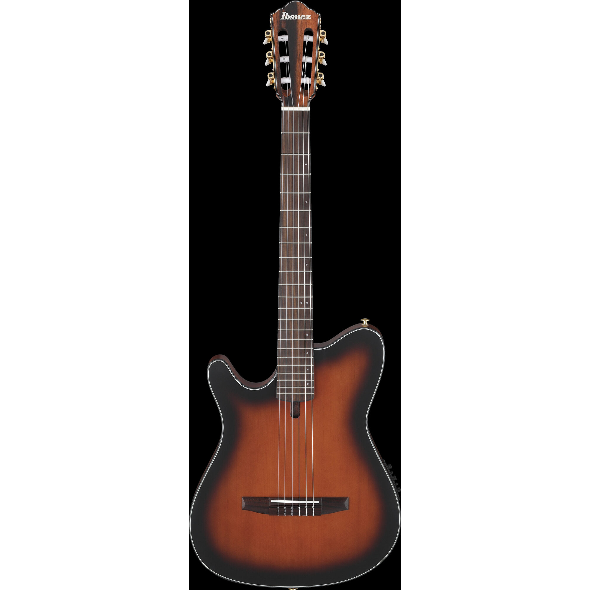 Ibanez FRH10NL-BSF - Left Handed, Slimline, Nylon String Electro Acoustic - Brown Stained Flat - Image 8