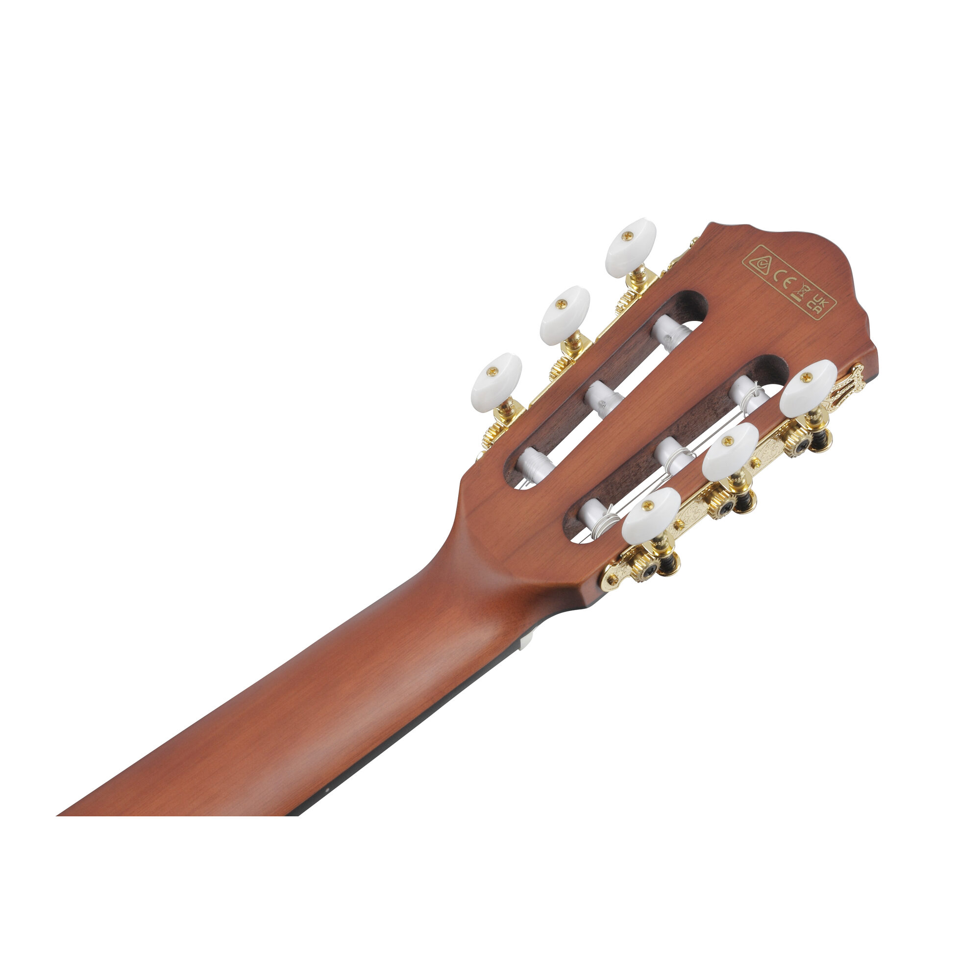 Ibanez FRH10NL-BSF - Left Handed, Slimline, Nylon String Electro Acoustic - Brown Stained Flat - Image 12