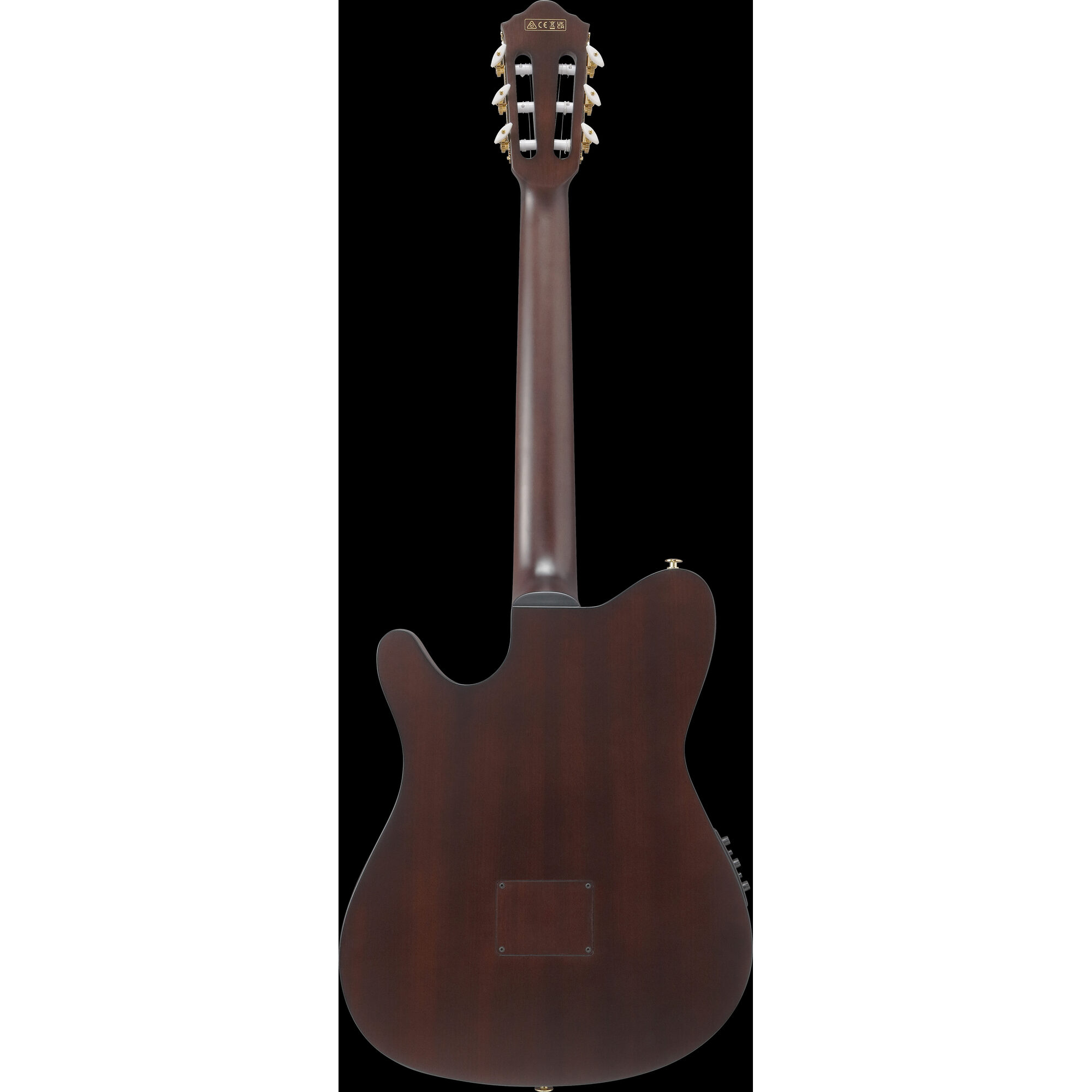 Ibanez FRH20QMN-WRL FRH-Series Nylon String Electro Acoustic - Wine Red - Image 3