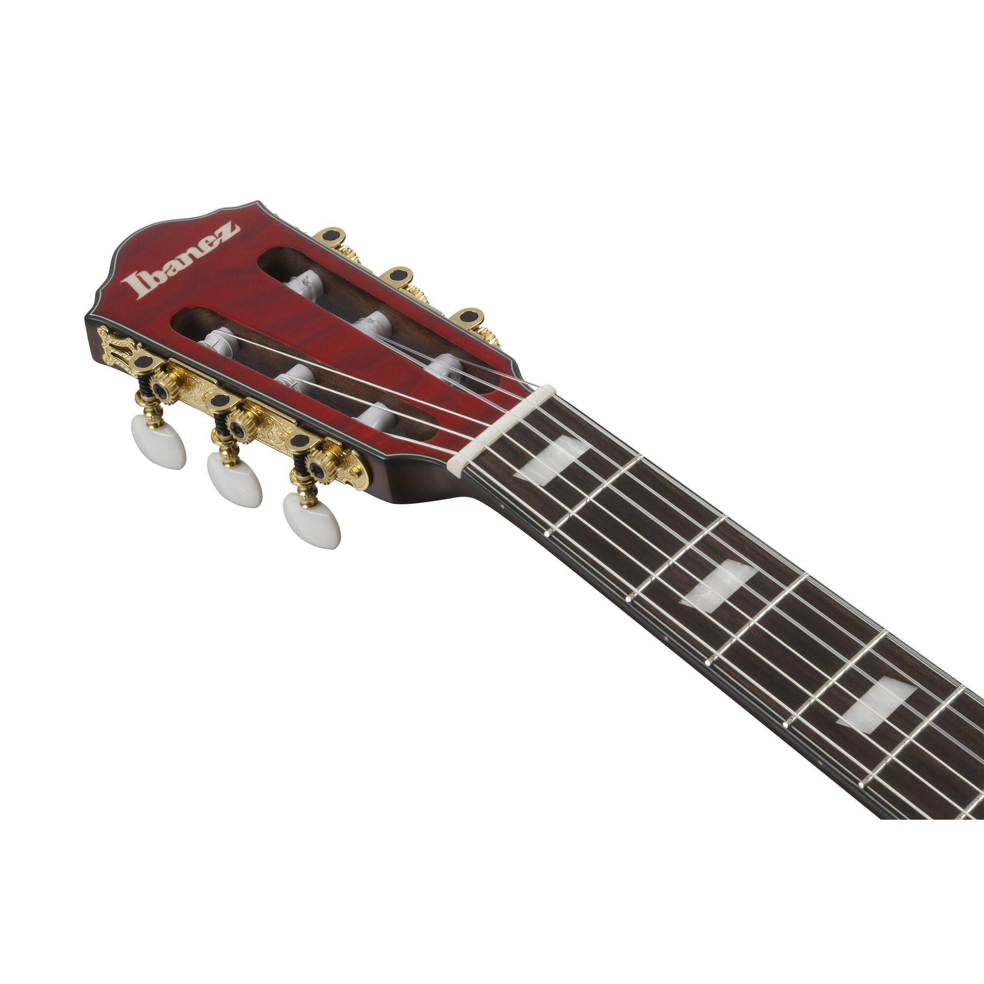 Ibanez FRH20QMN-WRL FRH-Series Nylon String Electro Acoustic - Wine Red - Image 10