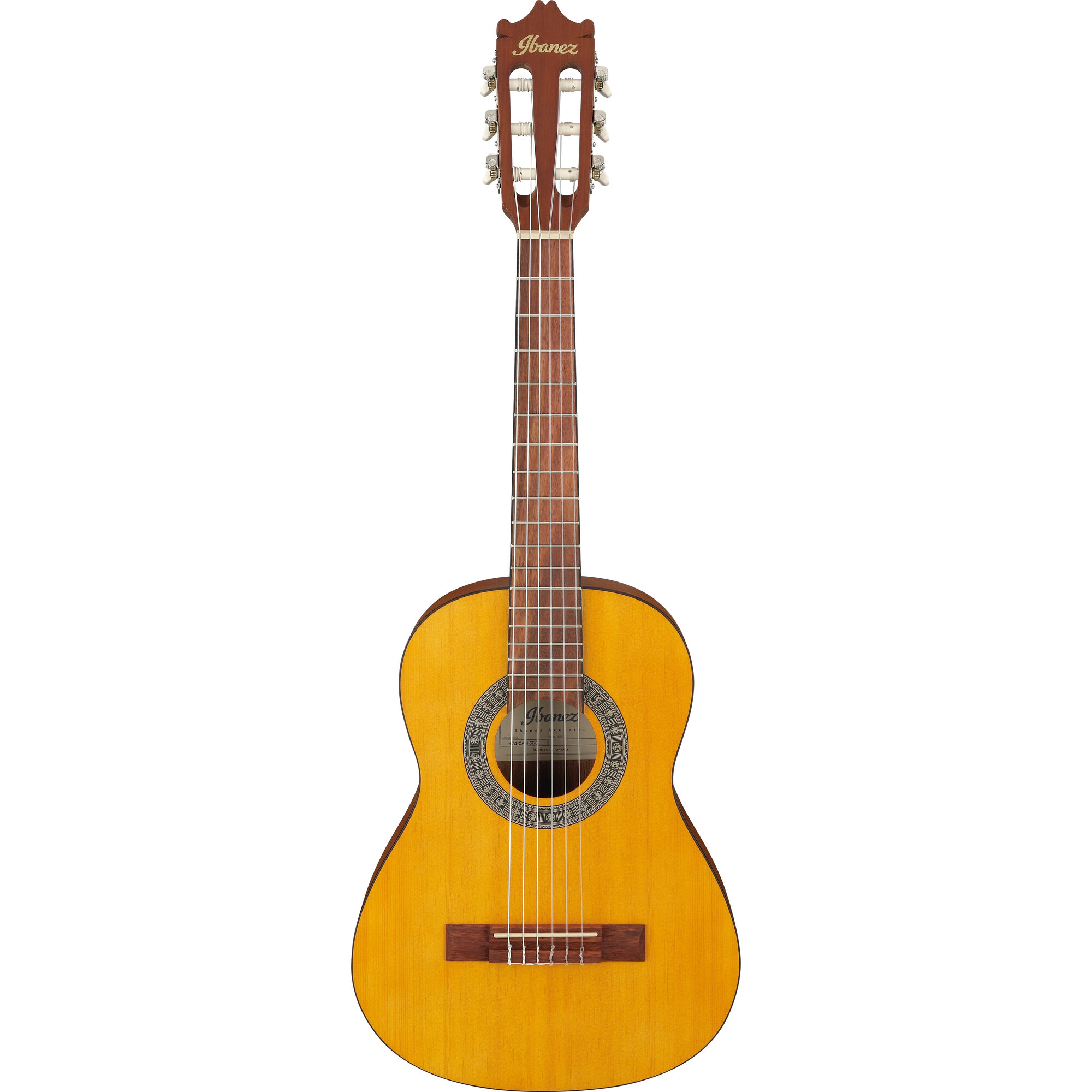 Ibanez GA1-OAM - GA Series 1/2-Size Classical Guitar - Open Pore Amber