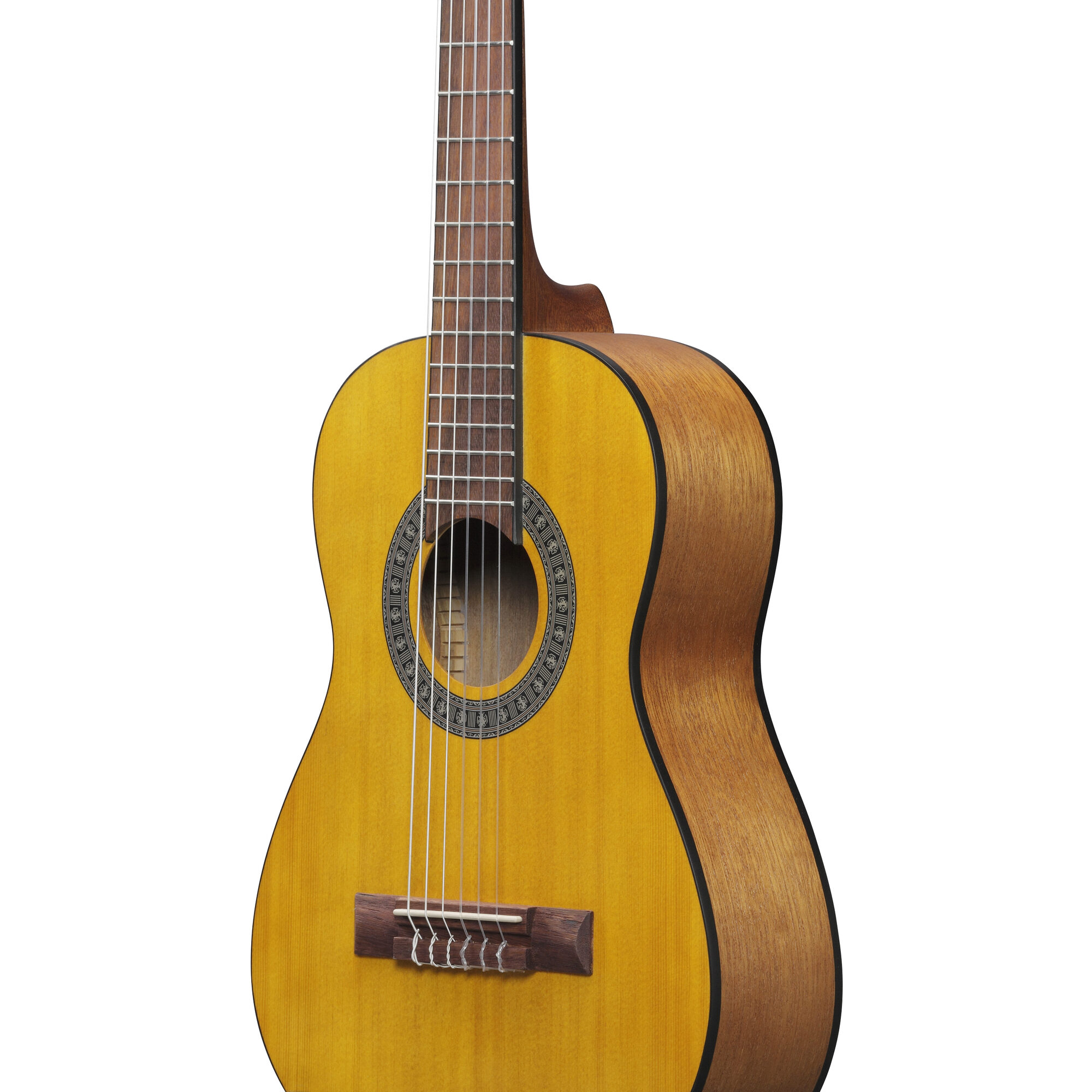 Ibanez GA1-OAM - GA Series 1/2-Size Classical Guitar - Open Pore Amber - Image 8