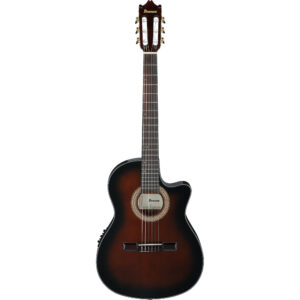 Ibanez GA35TCE-DVS - Classical Electro Acoustic Guitar - Dark Violin Sunburst Gloss