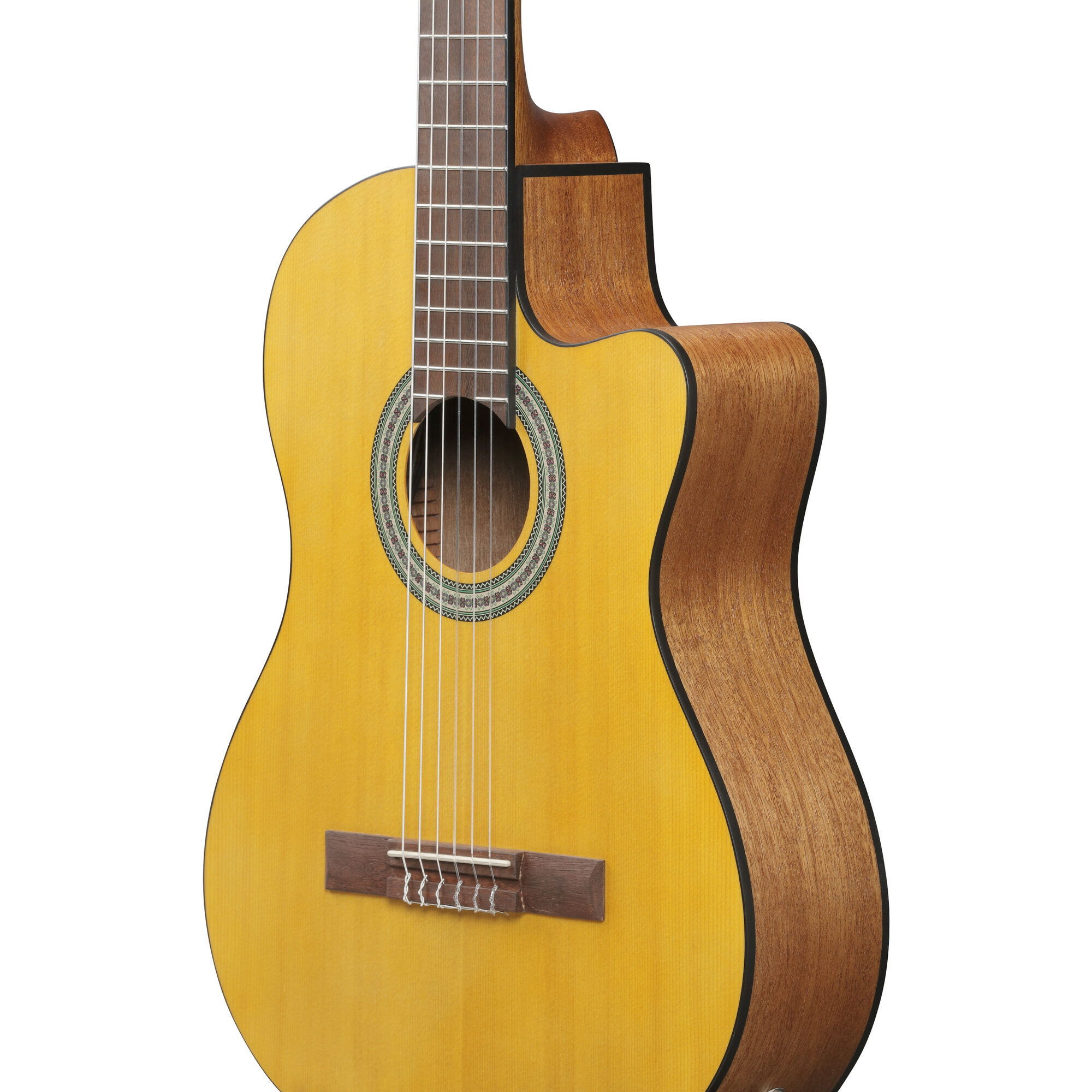 Ibanez GA3ECE-OAM - GA Series Electro Acoustic Classical - Open Pore Amber - Image 8