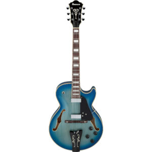 Ibanez GB10EM-JBB George Benson Signature Hollow-Body Guitar - Jet Blue Burst