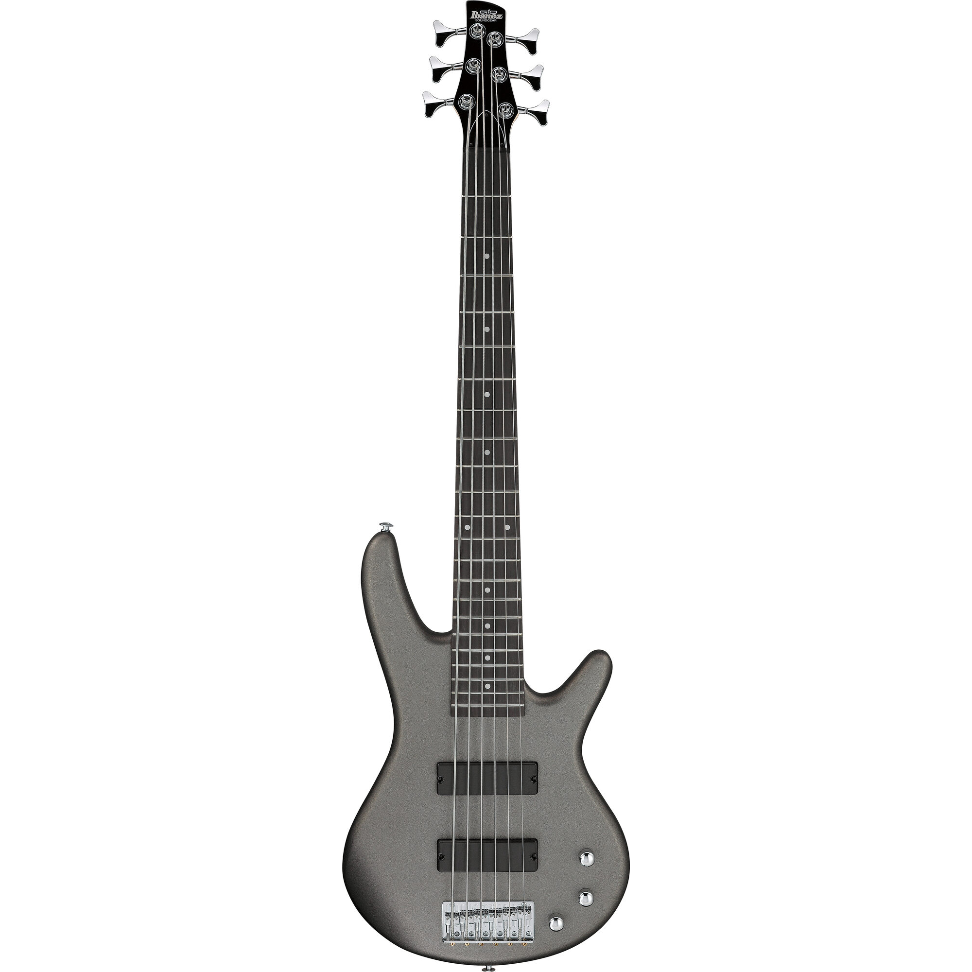Ibanez GSR186-TUM GIO Series 6-String Bass Guitar - Tungsten Matte