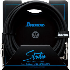 Ibanez HF20L Studio Instrument Cable 20ft - Straight/Angled Plugs