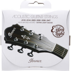 Ibanez IACS61C - Acoustic Guitar Strings 6-String Extra Light (.010–.047)