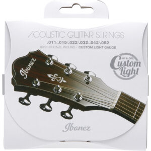 Ibanez IACS62C - Acoustic Guitar Strings 6-String Custom Light (.011–.052)