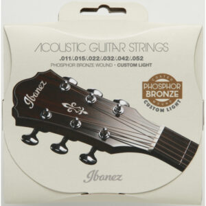 Ibanez IACSP62C - Coated Acoustic Guitar Strings 6-String Phosphor Bronze (.012–.053)
