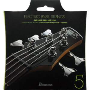 Ibanez IEBS5C - Bass Guitar Strings 5-String Light Top / Medium Bottom (.045–.130)
