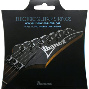 Ibanez IEGS6 - Electric Guitar Strings 6-String Super Light (.009–.042)