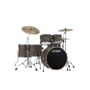 TAMA IP62H6WBN-WLW Imperialstar 6-Piece Shell Pack, Black Nickel Hardware - Walnut Burl Wrap