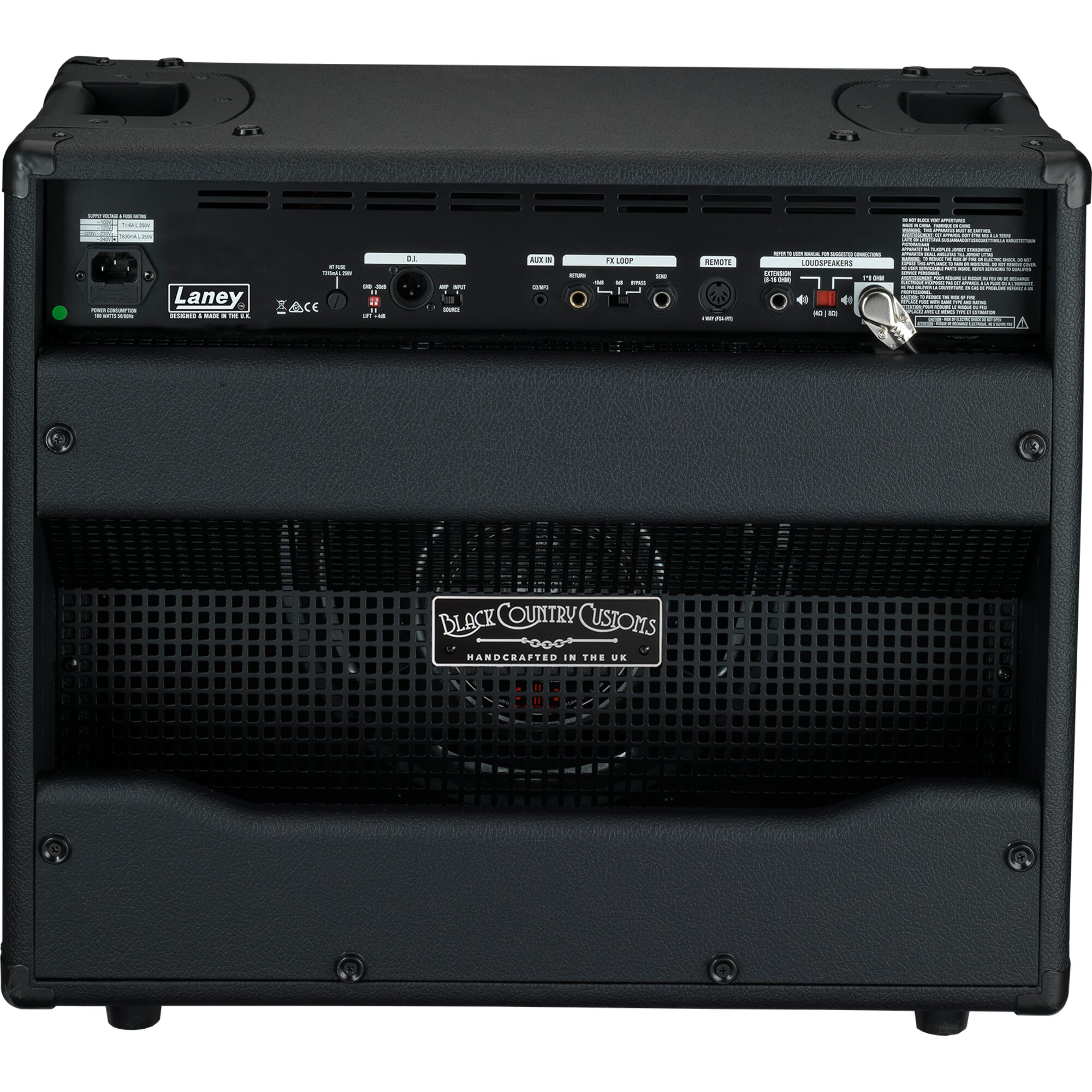 Laney Black Country Customs Ironheart IRT30-112 30W All-Tube Guitar Combo - Image 2