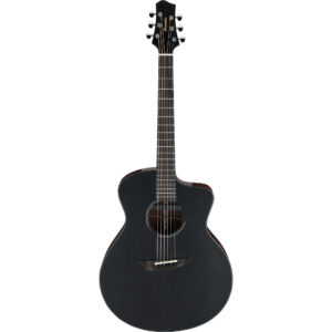 Ibanez JGM10-BSN - Jon Gomm Signature Electro Acoustic Guitar - Black Satin Top